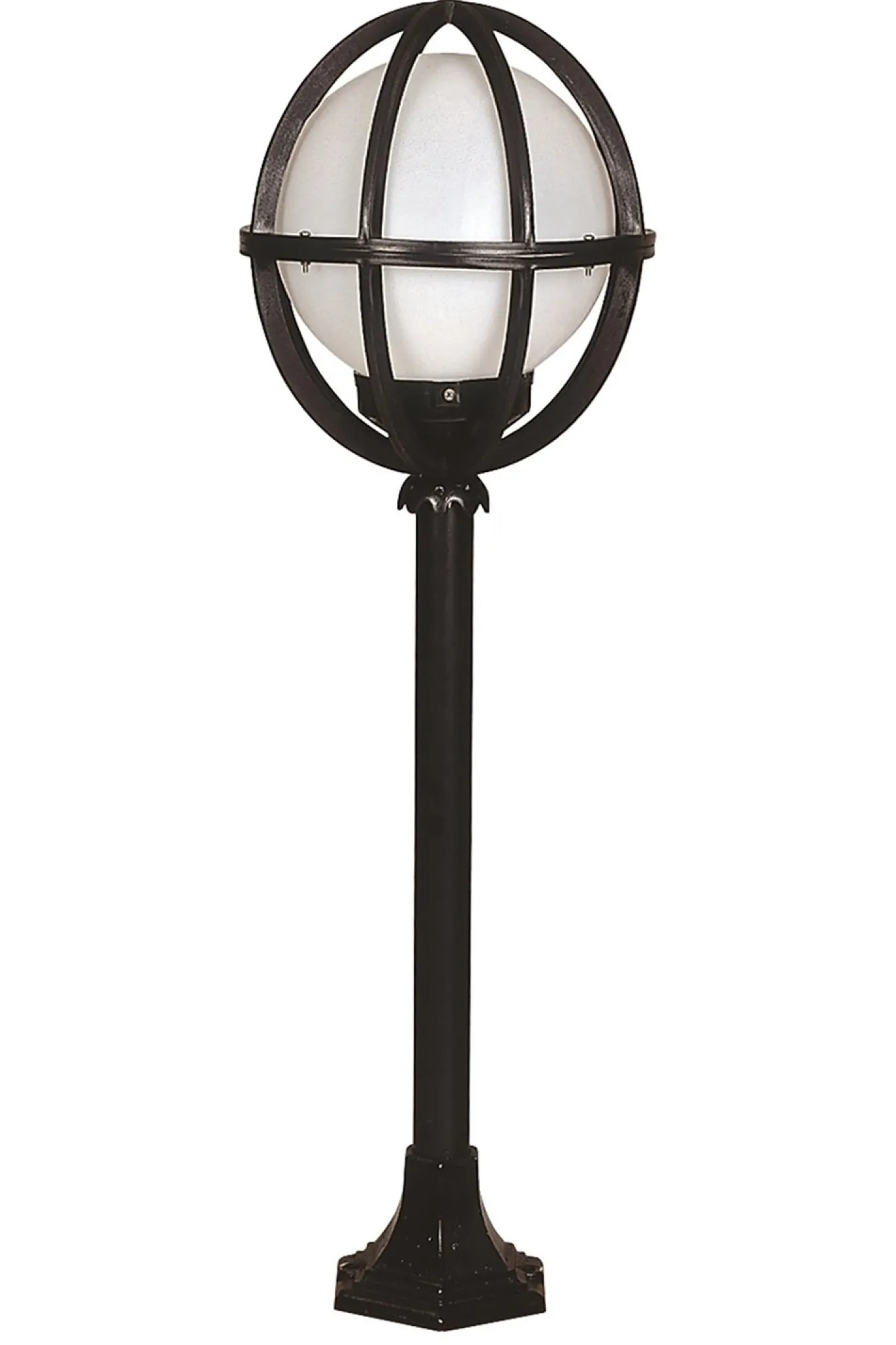 Staande Buitenlamp Harun Zwart