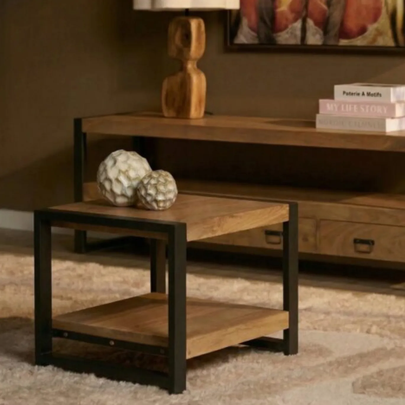 Starfurn Bijzettafel Britt 60cm onderblad