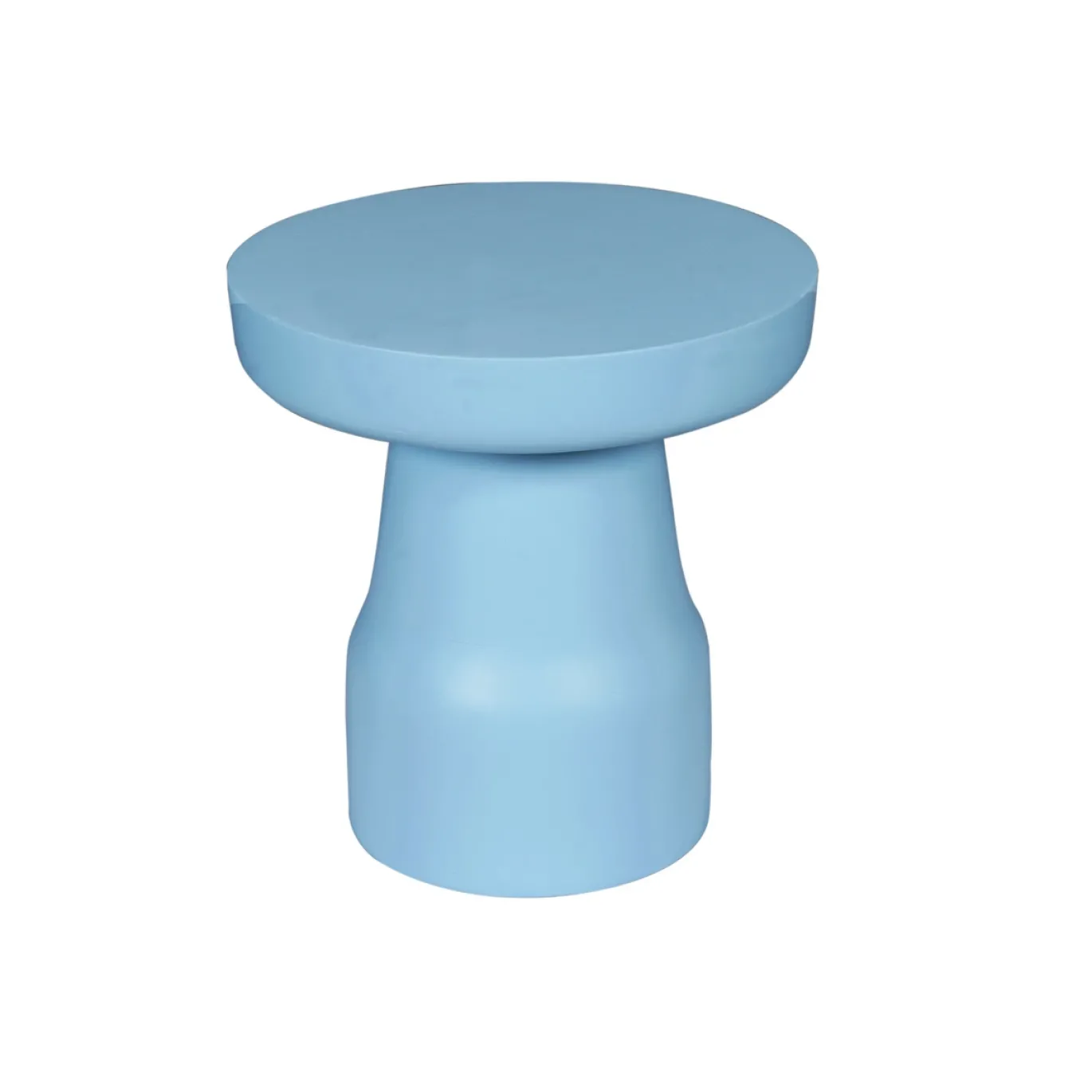 StarFurn Bijzettafel Drum Blauw