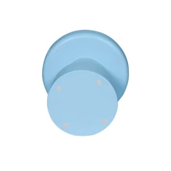 StarFurn Bijzettafel Drum Blauw