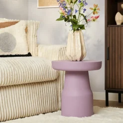 StarFurn Bijzettafel Drum Roze