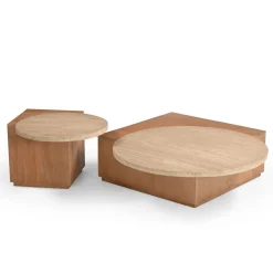 Starfurn Bijzettafel Numa Naturel 60cm