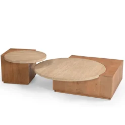 Starfurn Bijzettafel Numa Naturel 60cm