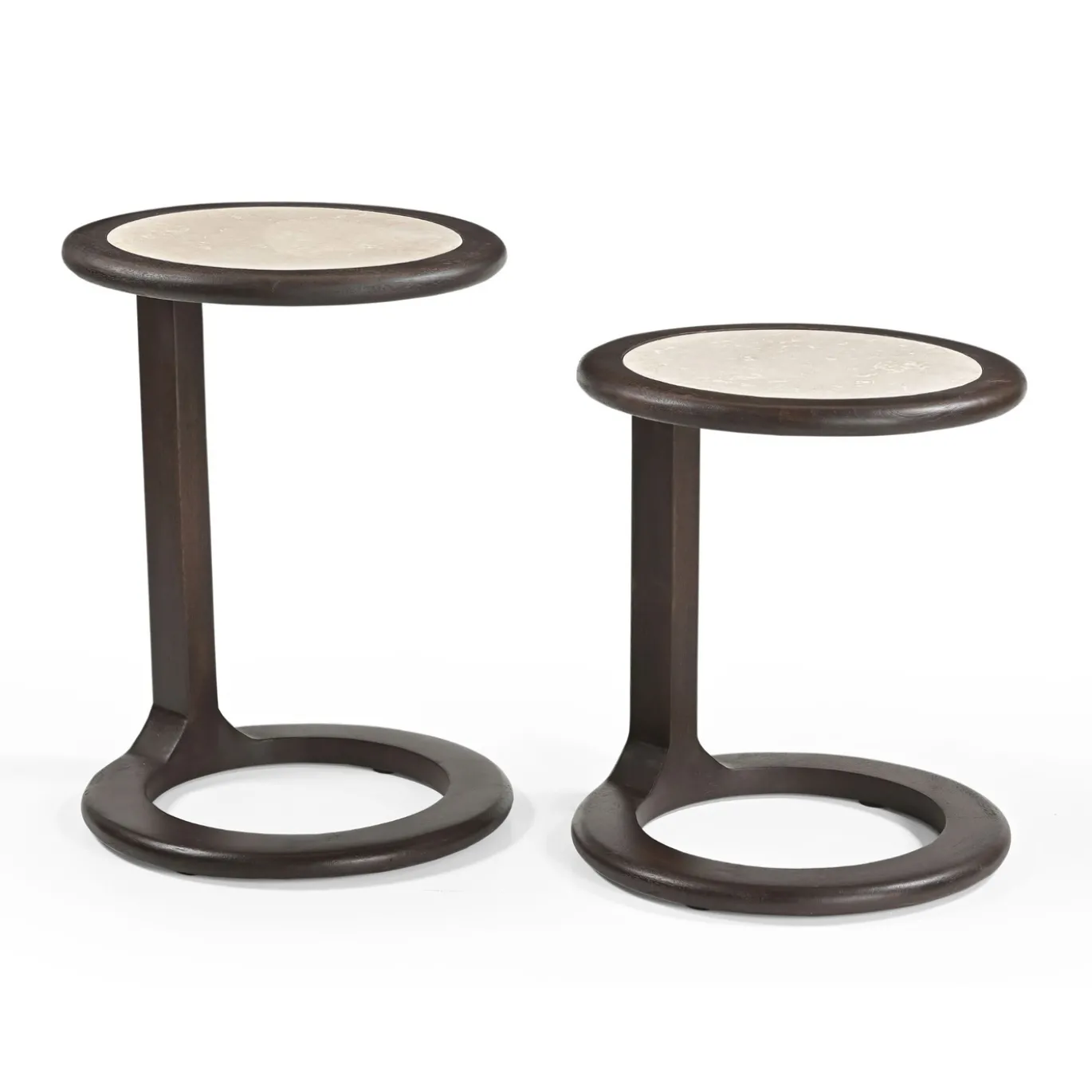 Starfurn Bijzettafel Vinn Bruin Set van 2