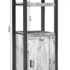 Starfurn Boekenkast Britt 200x55cm Deur