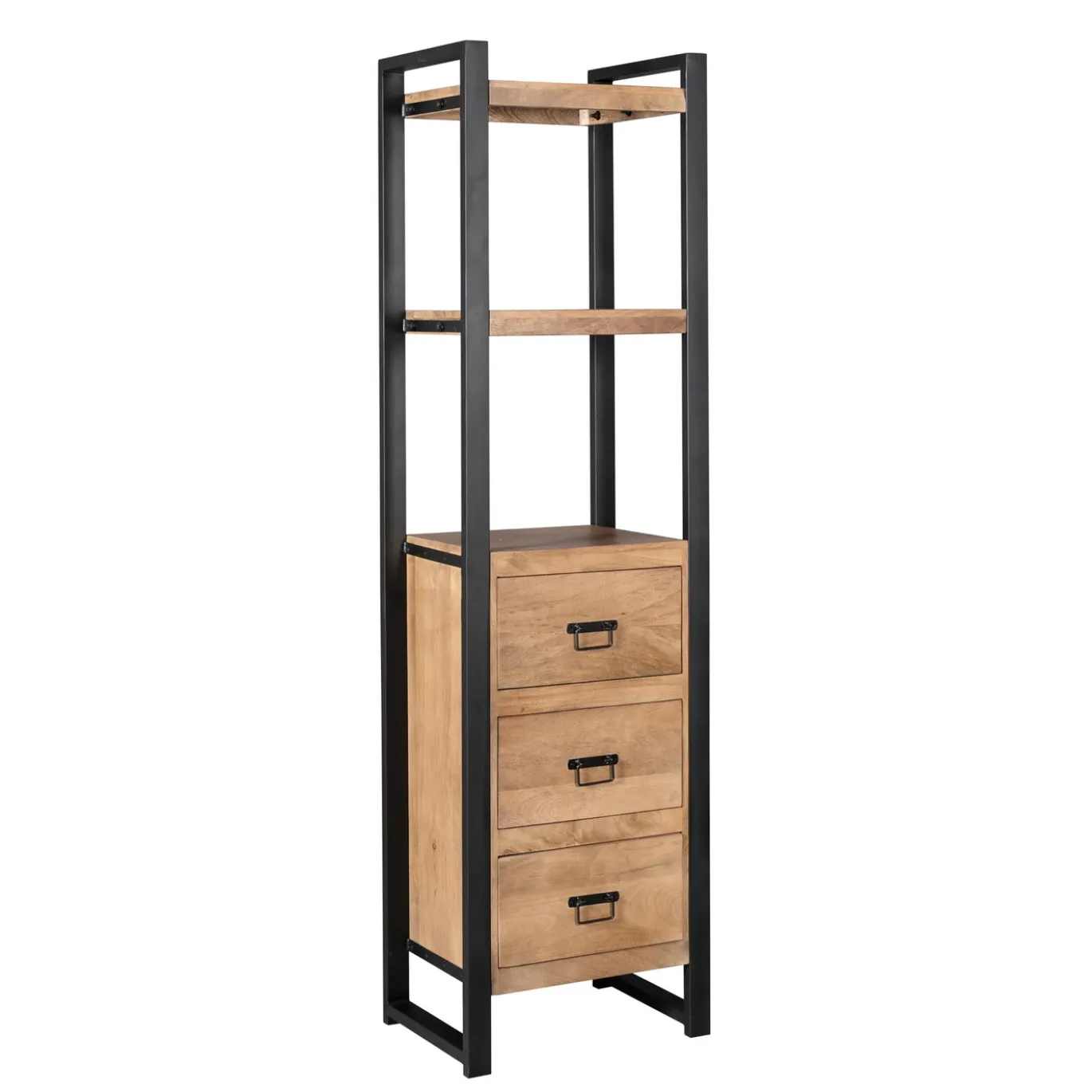 Starfurn Boekenkast Britt 200x55cm Drie Lades