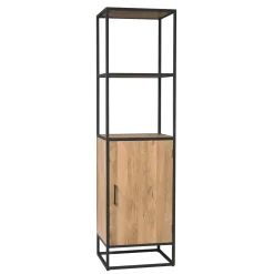 Starfurn Boekenkast Dakota Naturel 1 deur 55cm