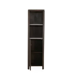 StarFurn Boekenkast Dallas Bruin Mangohout 200x55cm
