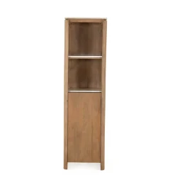 StarFurn Boekenkast Dallas Naturel Mangohout 200x55cm