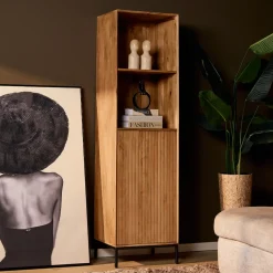 StarFurn Boekenkast Madison Naturel 55x200cm