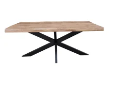 StarFurn Boomstamtafel Boston Mangohout Naturel 220cm