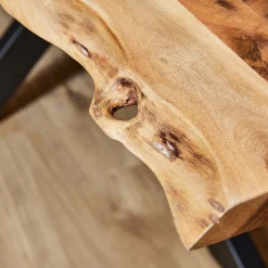 StarFurn Boomstamtafel Live Edge Naturel 200cm