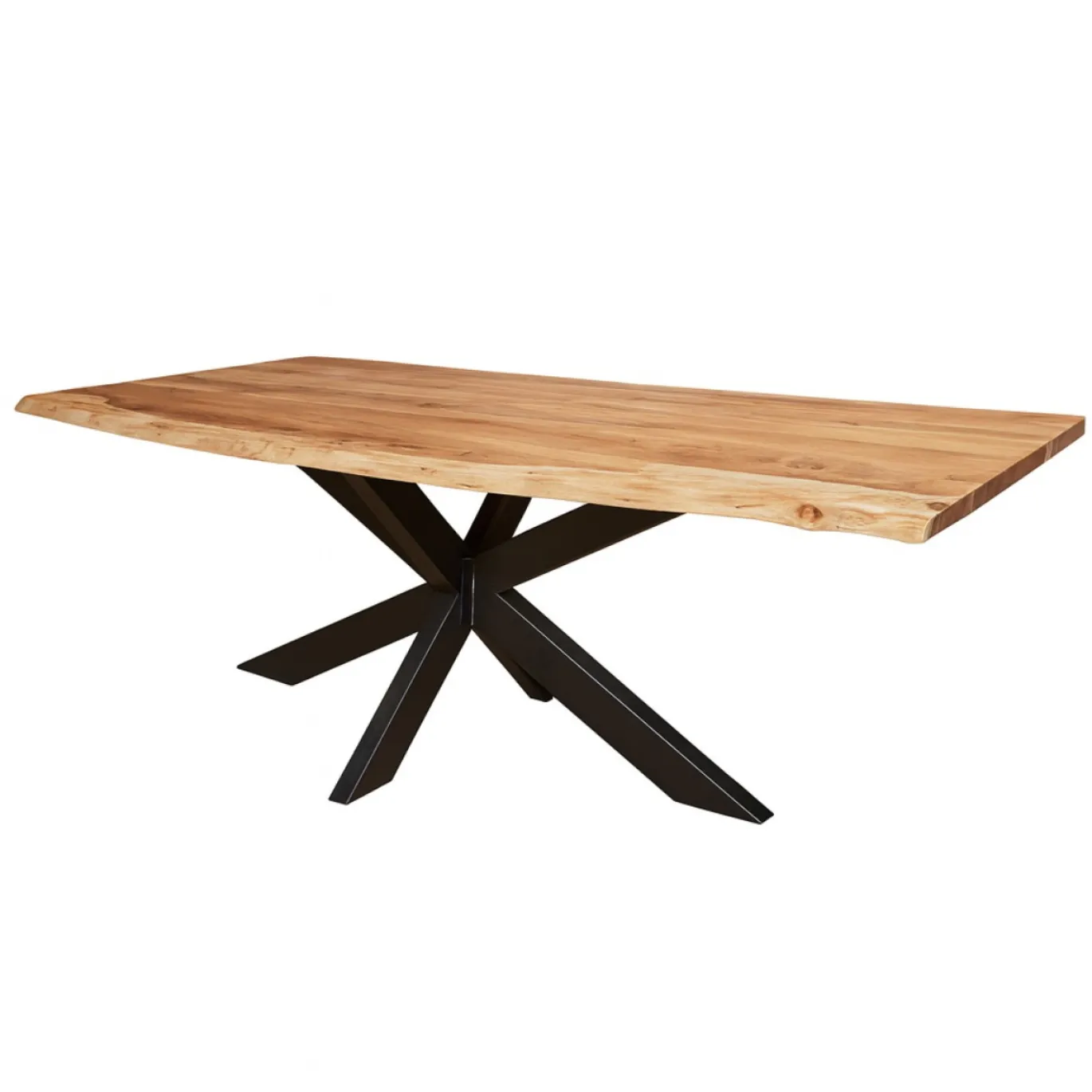 StarFurn Boomstamtafel Live Edge Naturel 200cm