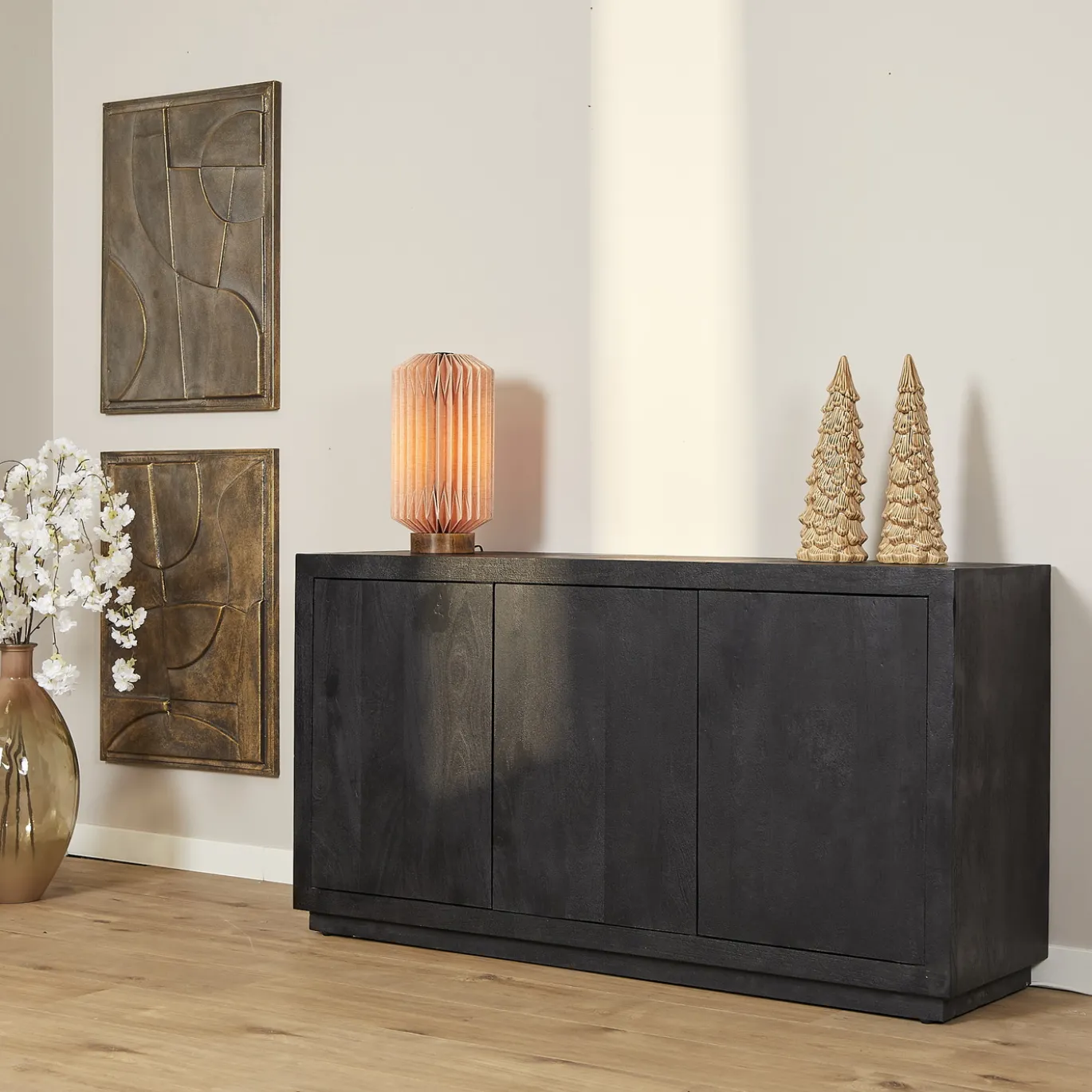 StarFurn Dressoir Brussel Zwart 150cm