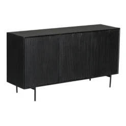 StarFurn Dressoir Madison Zwart 165cm