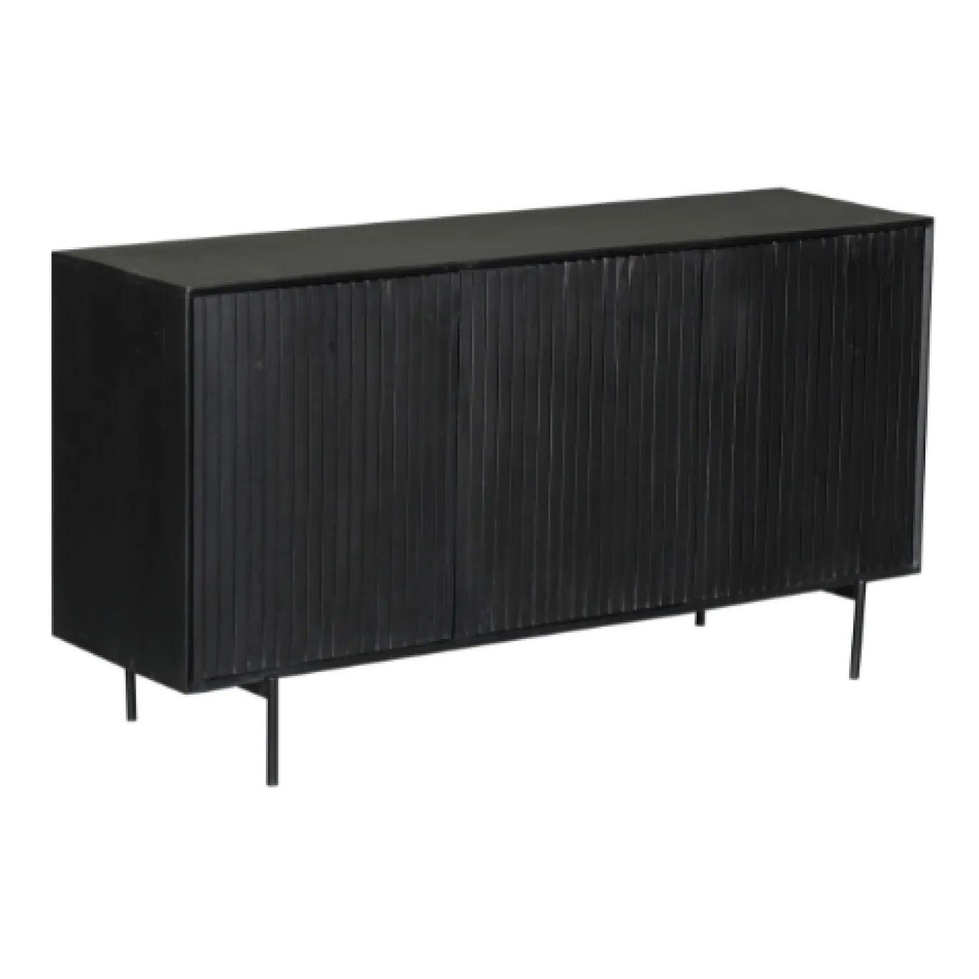 StarFurn Dressoir Madison Zwart 165cm