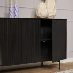 StarFurn Dressoir Madison Zwart 165cm