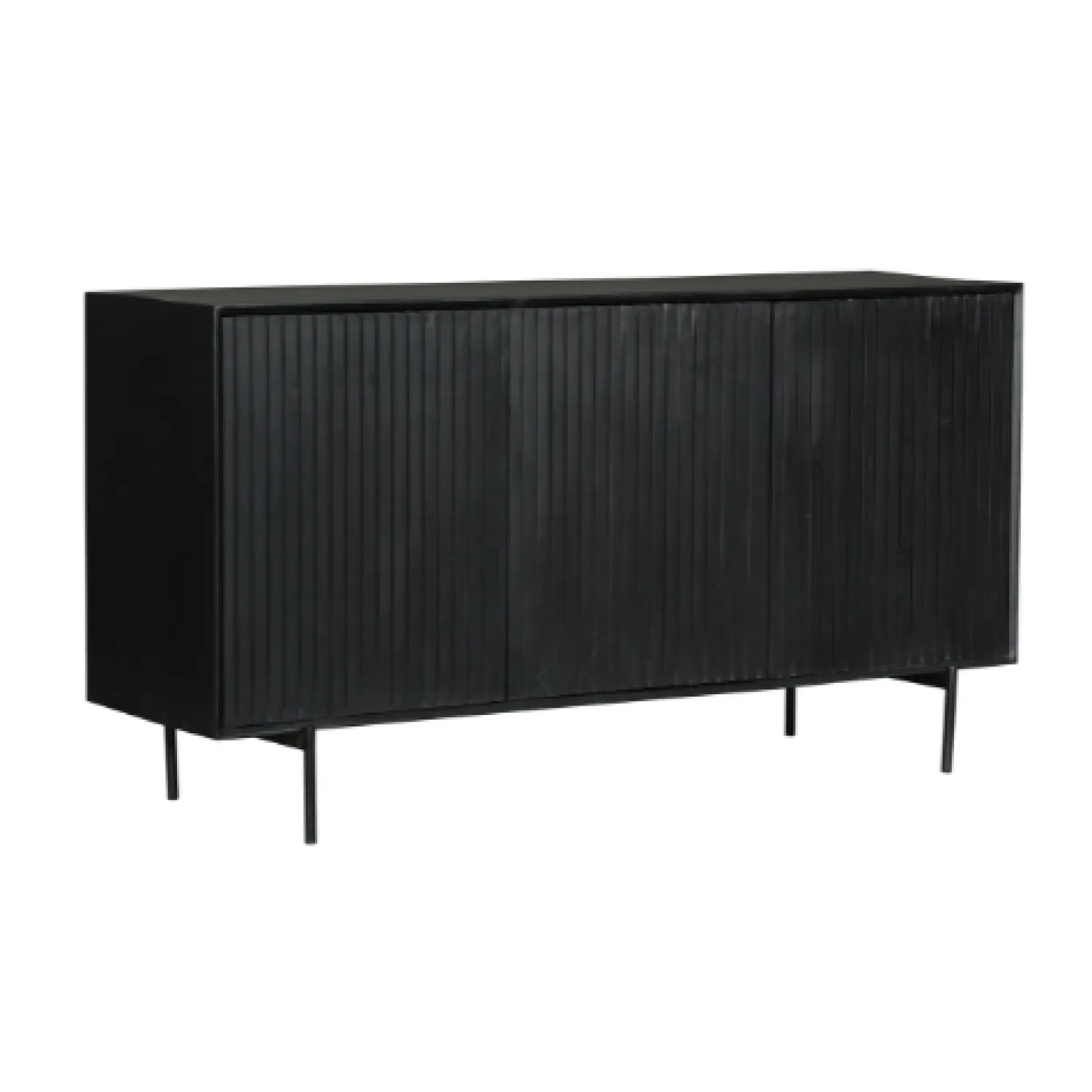 StarFurn Dressoir Madison Zwart 165cm