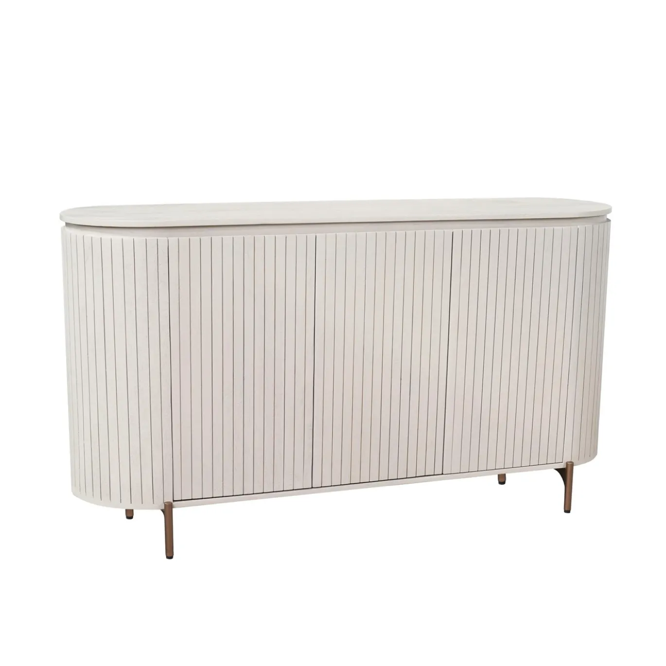 StarFurn Dressoir Solana Zand Mangohout 165cm