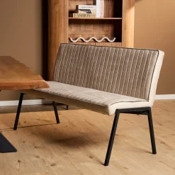 Starfurn Eetkamerbank Tivoli Bull 155cm Beige