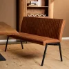 Starfurn Eetkamerbank Tivoli Bull 155cm Cognac