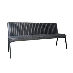 Starfurn Eetkamerbank Tivoli Bull 185cm Antraciet