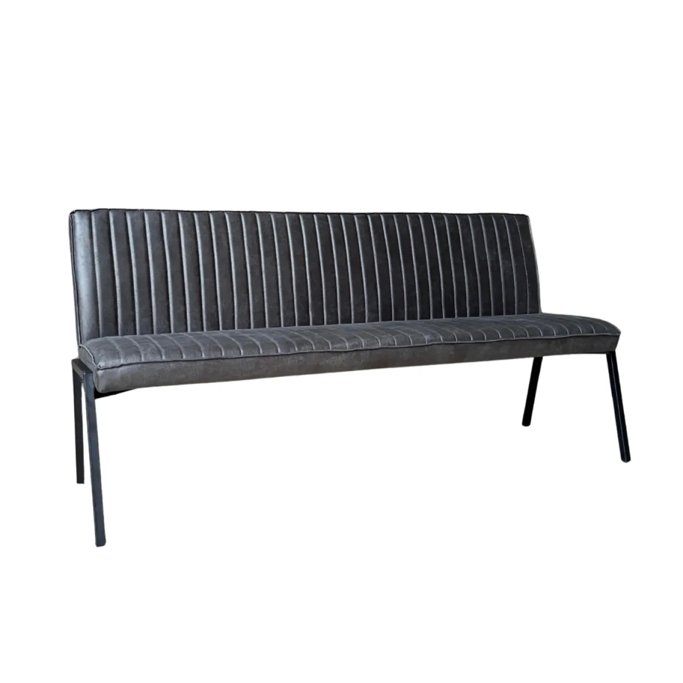 Starfurn Eetkamerbank Tivoli Bull 185cm Antraciet