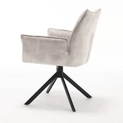 StarFurn Eetkamerstoel Dani Velvet Champagne