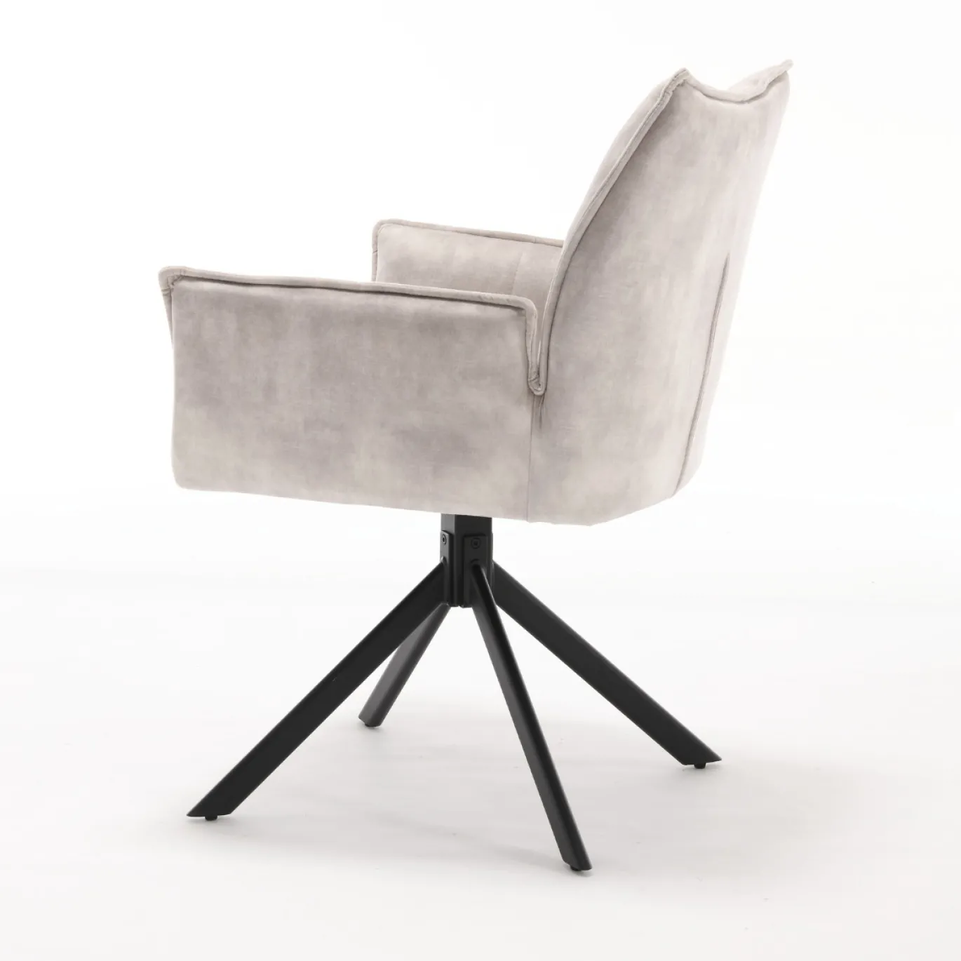 StarFurn Eetkamerstoel Dani Velvet Champagne