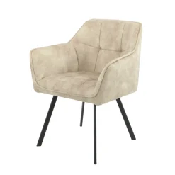 StarFurn Eetkamerstoel Emma Velvet Taupe