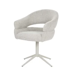 StarFurn Eetkamerstoel Lily Beige Draaibaar