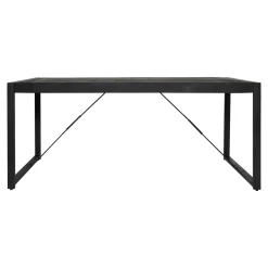 StarFurn Eettafel Boaz Zwart 160cm