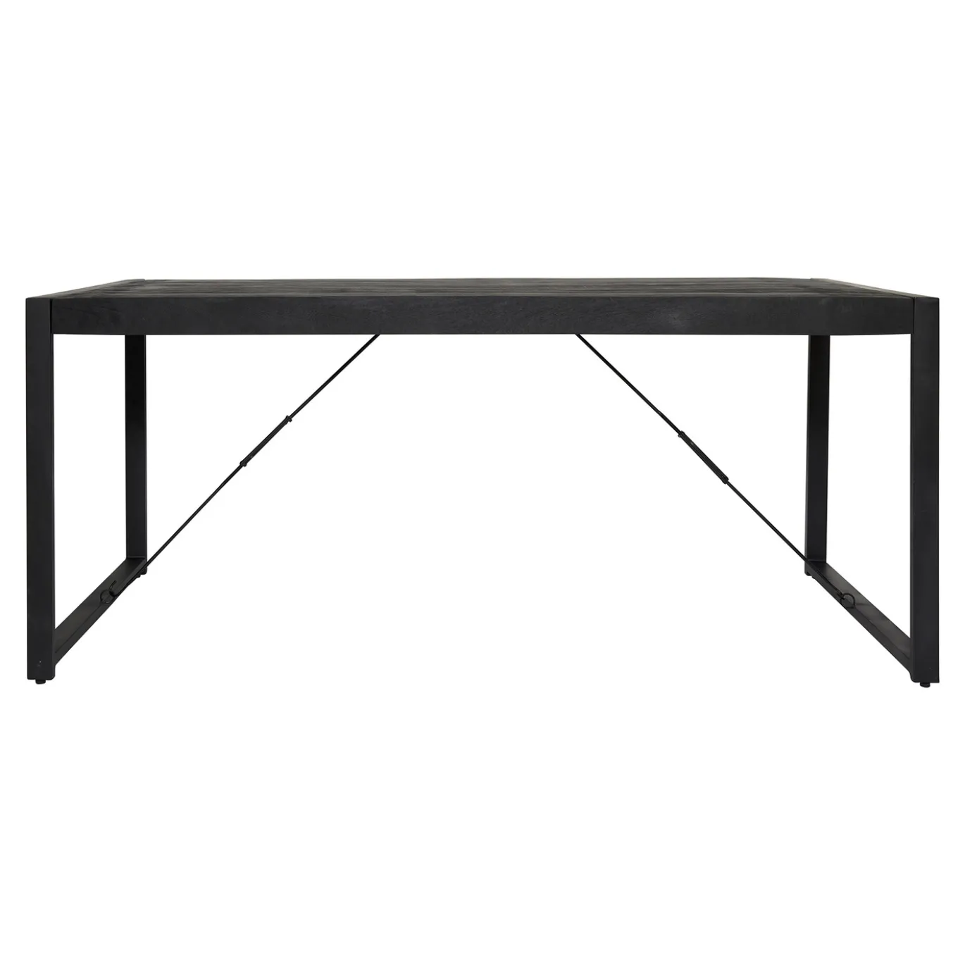 StarFurn Eettafel Boaz Zwart 160cm