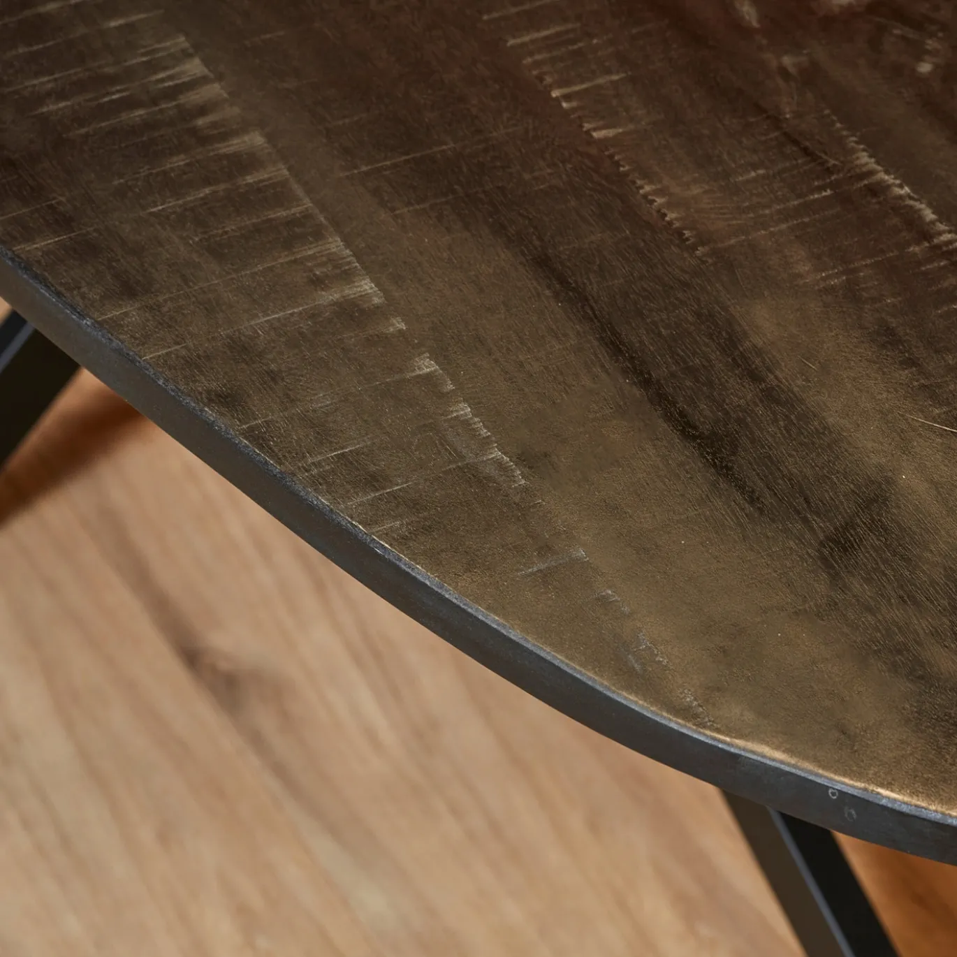 StarFurn Eettafel Elegance Zwart Deens Ovaal 200x100cm