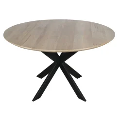 StarFurn Eettafel Ferris Eiken Rond 110cm Naturel