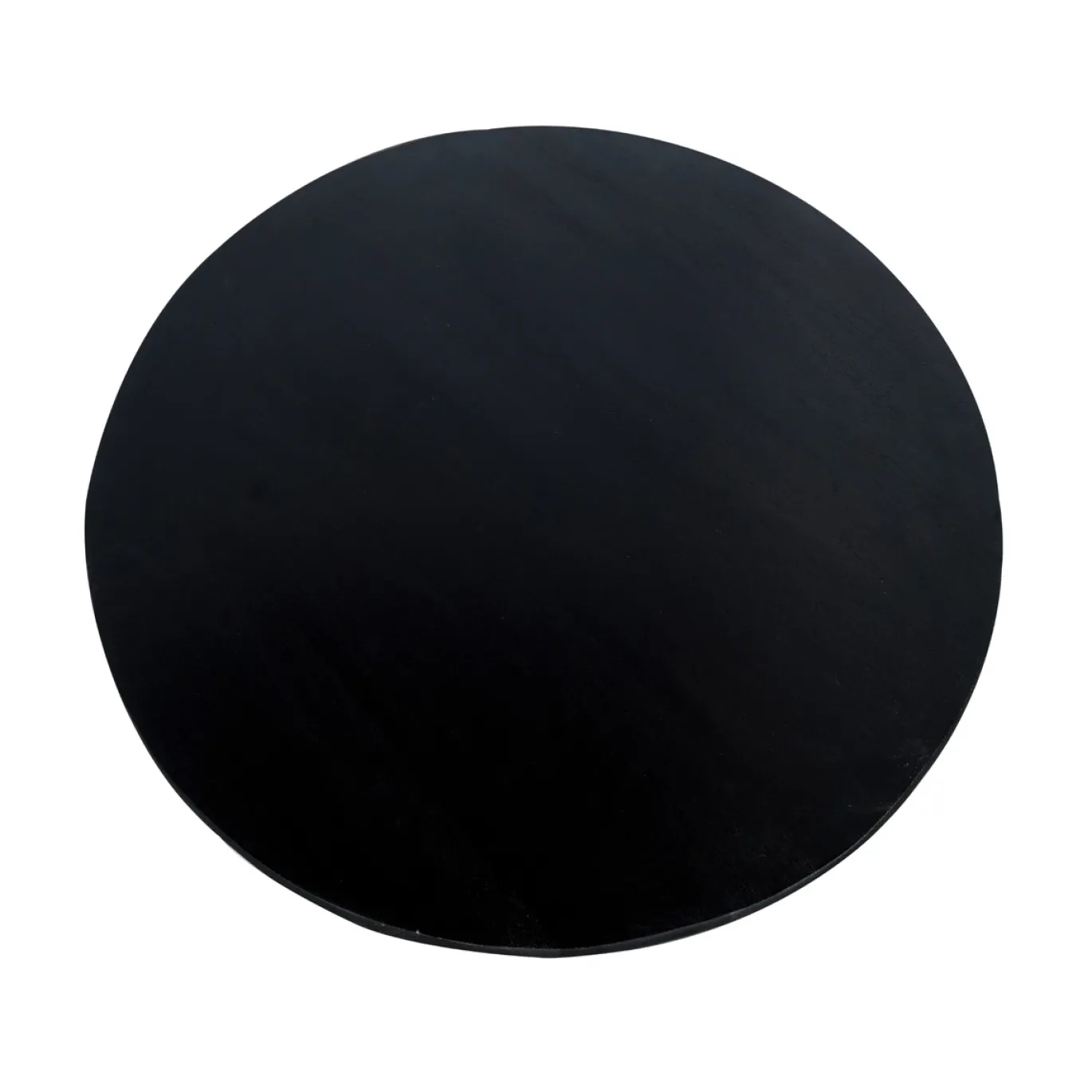StarFurn Eettafel Ferris Eiken Rond 110cm Zwart