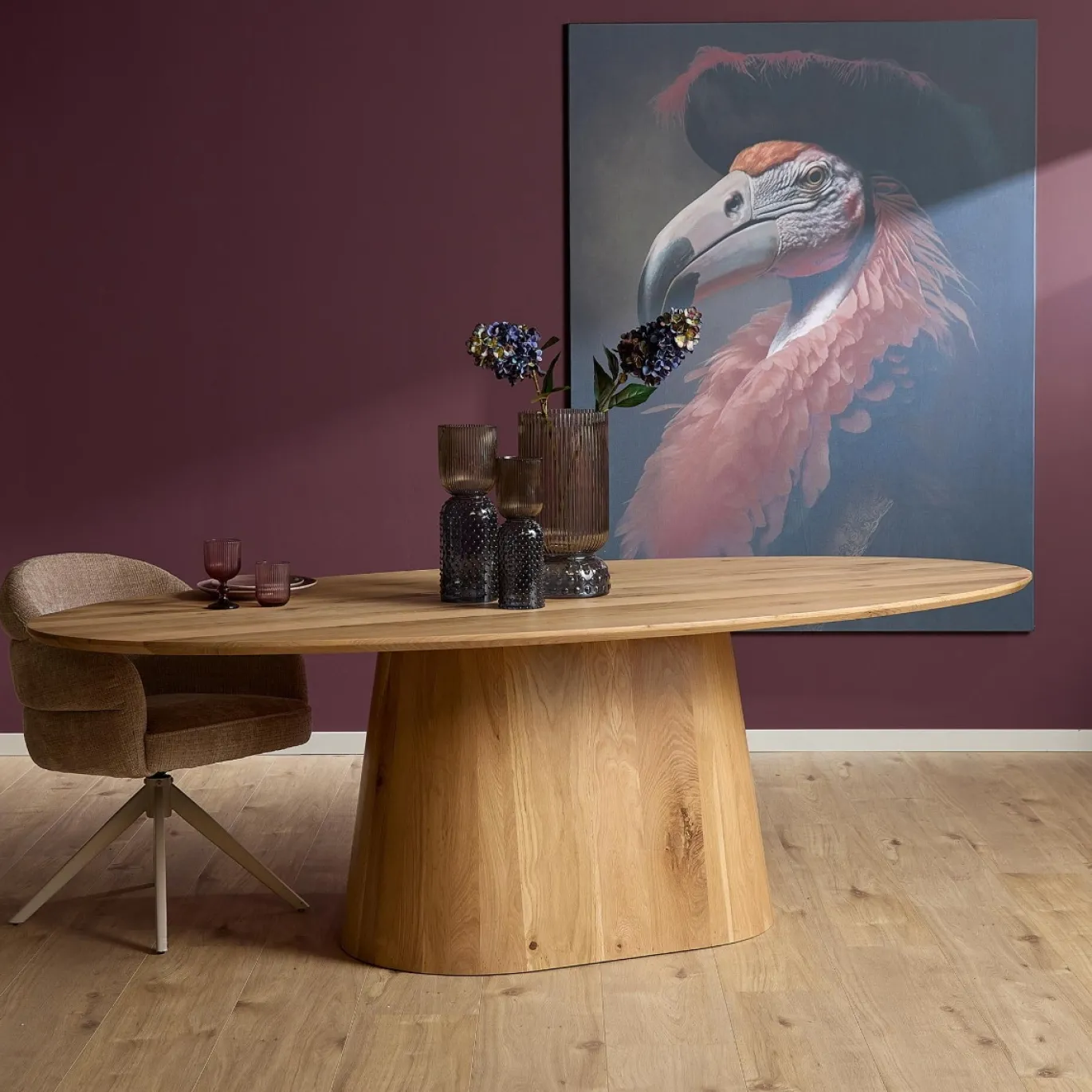 StarFurn Eettafel Riga 210cm Naturel Eiken