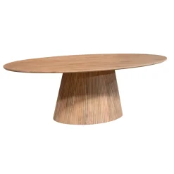StarFurn Eettafel Solana 210cm Naturel Ovaal