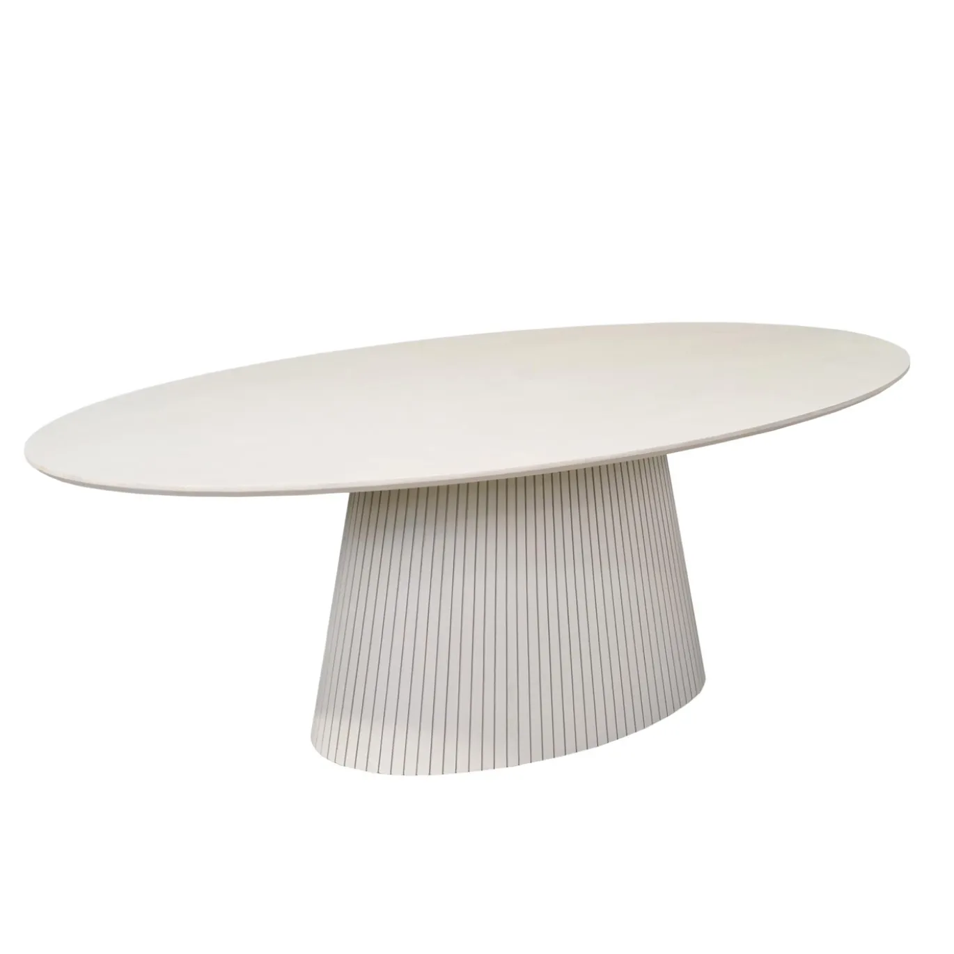 StarFurn Eettafel Solana Zand Mangohout Ovaal 210cm