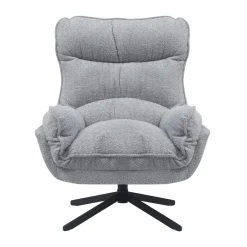 StarFurn Fauteuil Vera Lichtgrijs