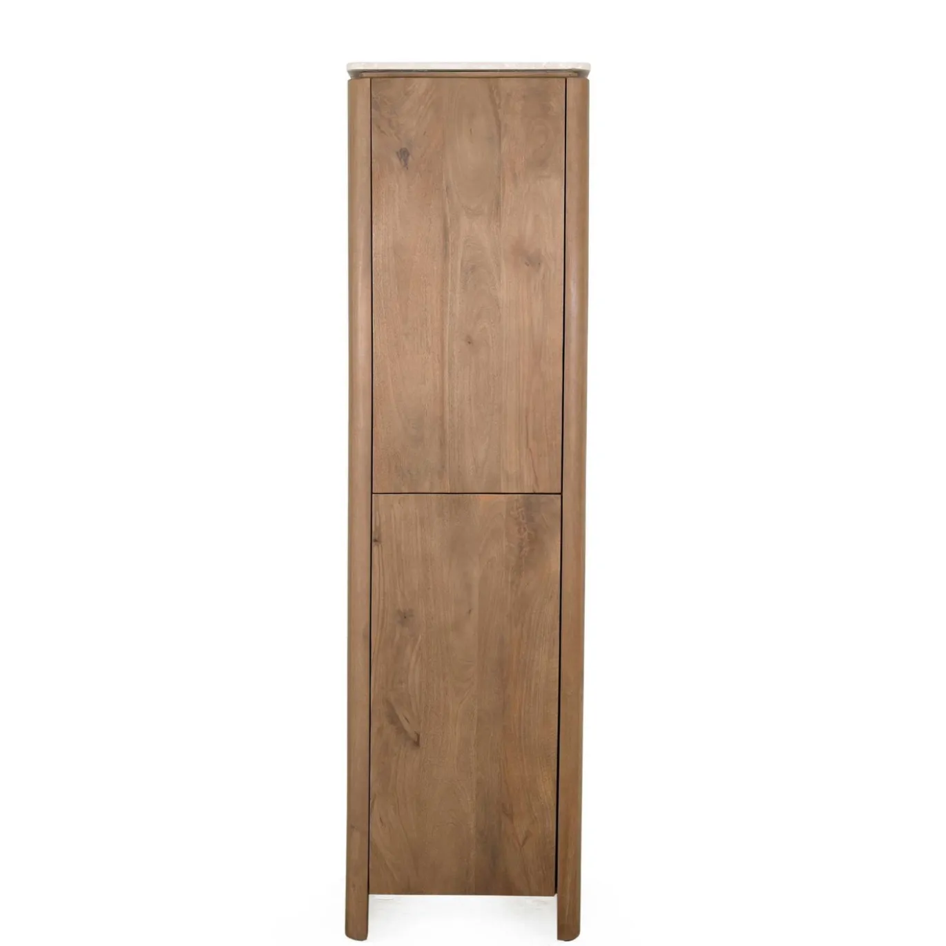 StarFurn Kabinetkast Dallas Naturel Mangohout 200x55cm