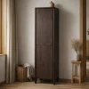 StarFurn Kabinetkast Dallas Bruin Mangohout 200x55cm