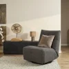 StarFurn Relaxfauteuil Lazy Donkergrijs