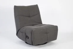 StarFurn Relaxfauteuil Lazy Donkergrijs