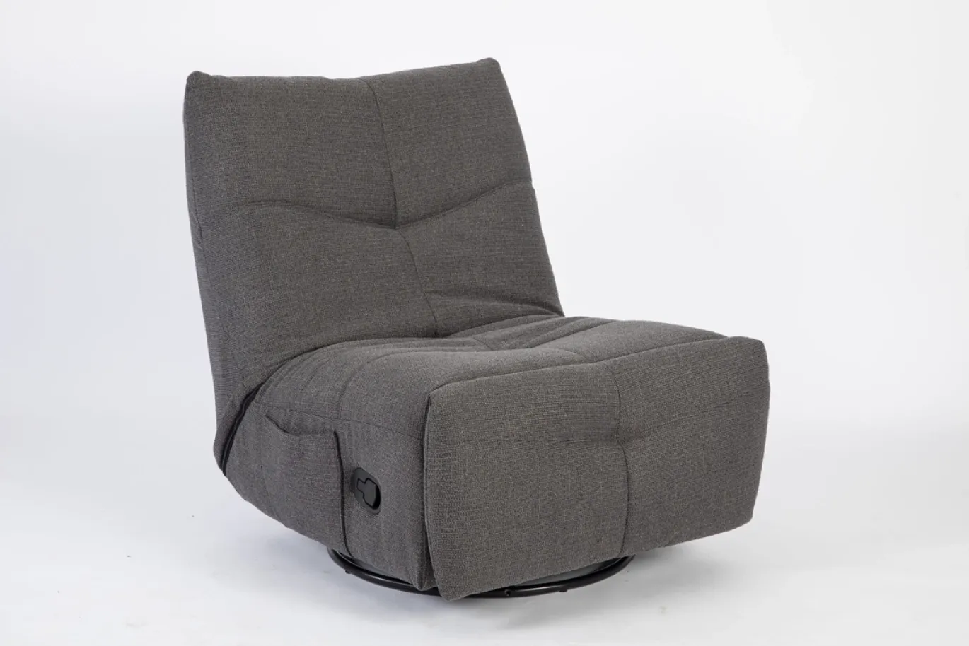 StarFurn Relaxfauteuil Lazy Donkergrijs