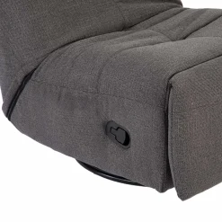 StarFurn Relaxfauteuil Lazy Donkergrijs