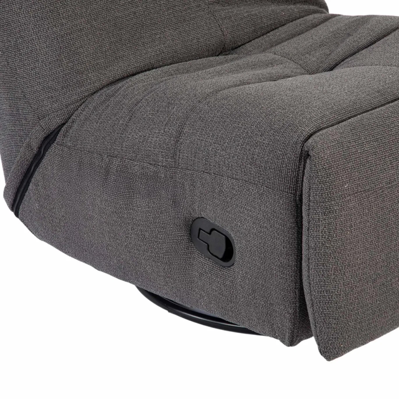 StarFurn Relaxfauteuil Lazy Donkergrijs