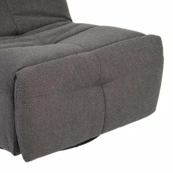 StarFurn Relaxfauteuil Lazy Donkergrijs