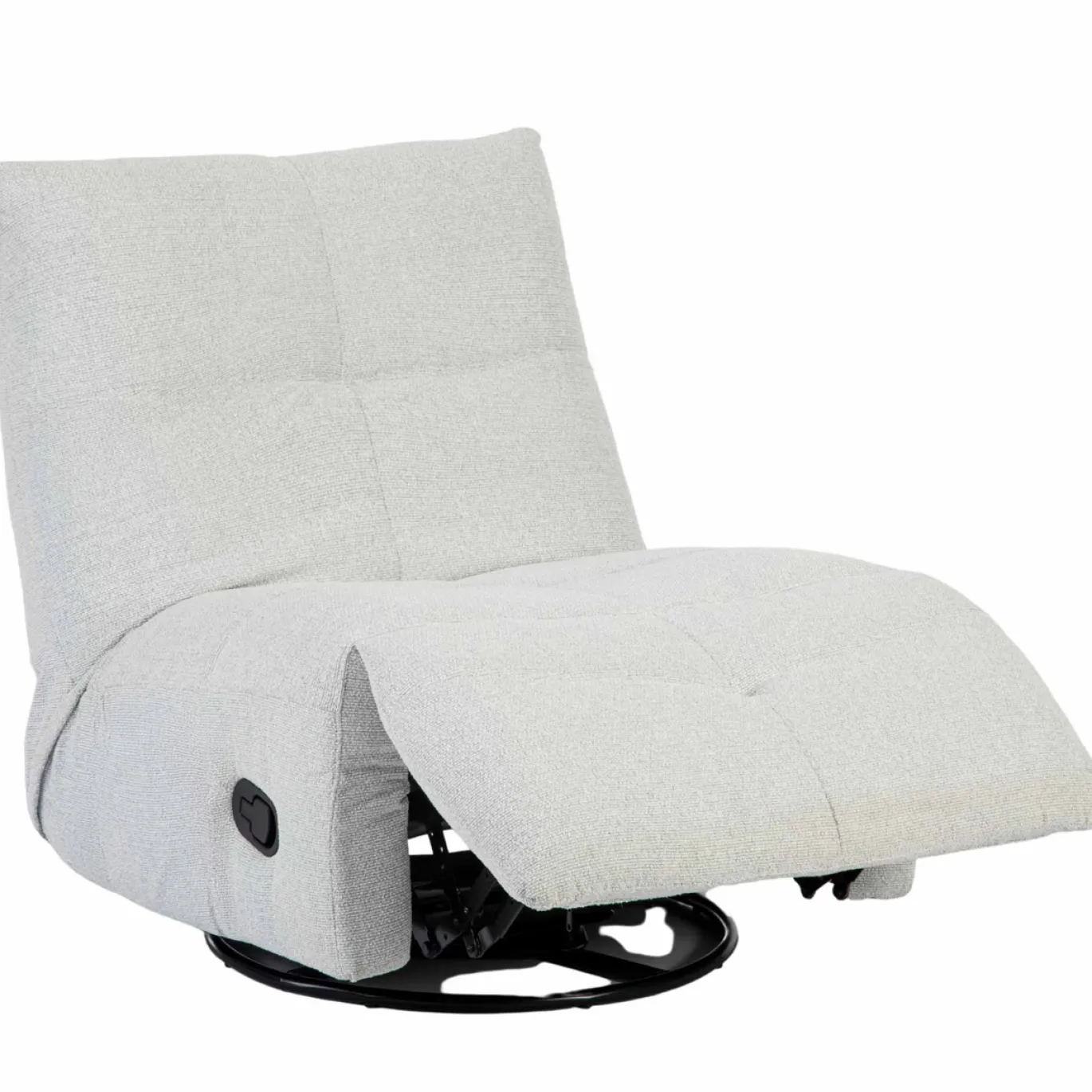 StarFurn Relaxfauteuil Lazy Lichtgrijs