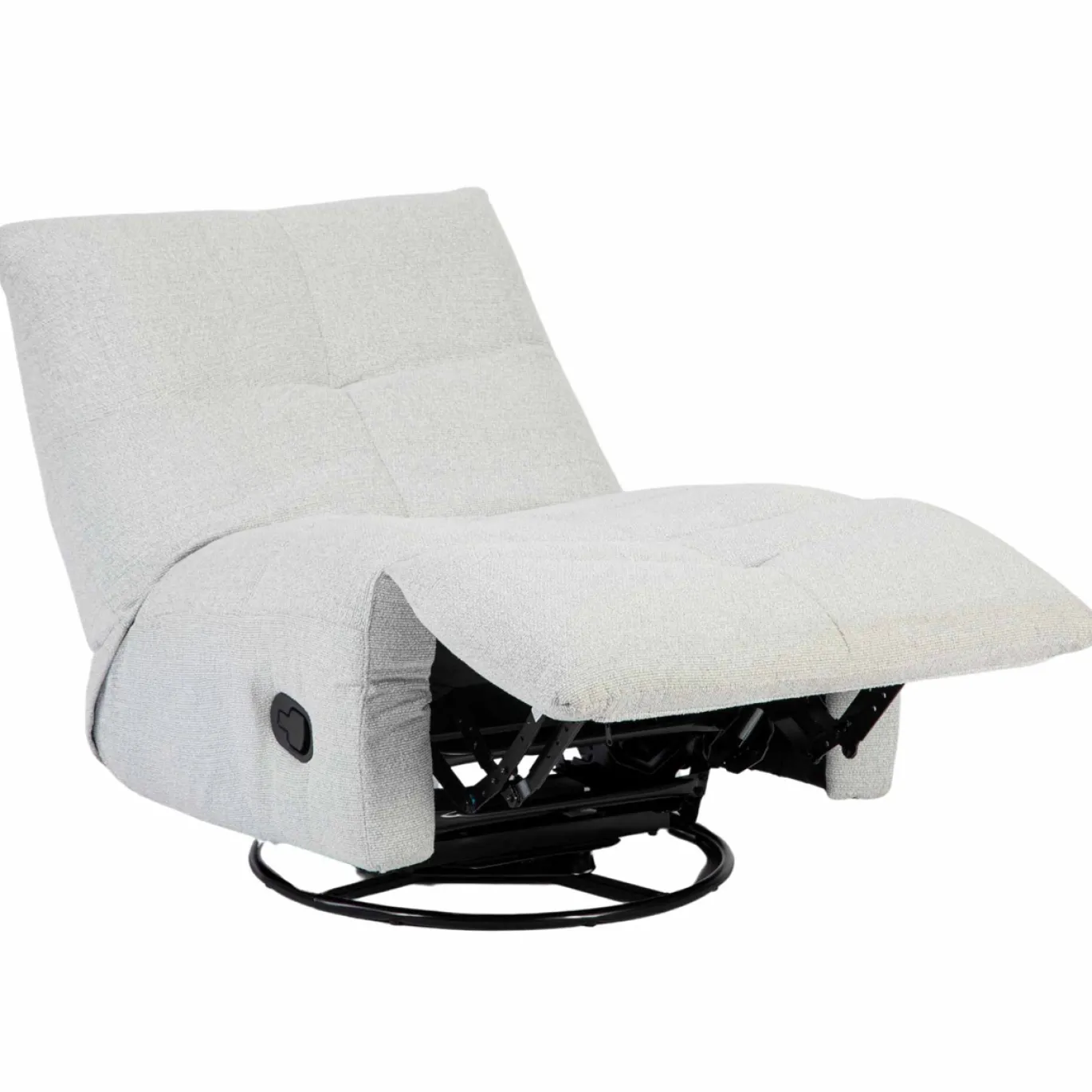 StarFurn Relaxfauteuil Lazy Lichtgrijs